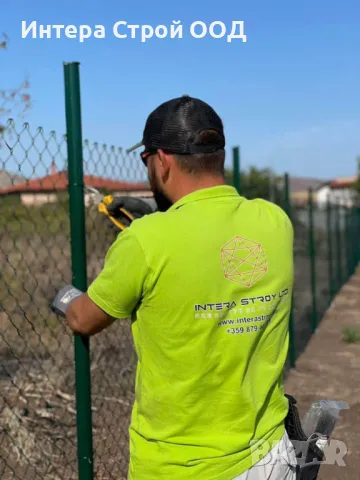 Ограда/Оградни системи/Оградни Мрежи/3Д пана и колове/Монтаж
