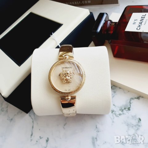 Луксозен дамски часовник Versace VECQ00618 Palazzo Gold, снимка 6 - Луксозни - 34965239