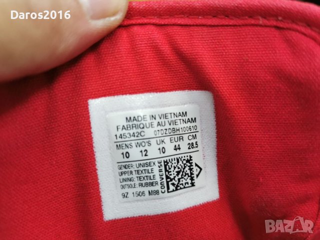 Кецове Converse 44 номер, снимка 7 - Кецове - 37118670