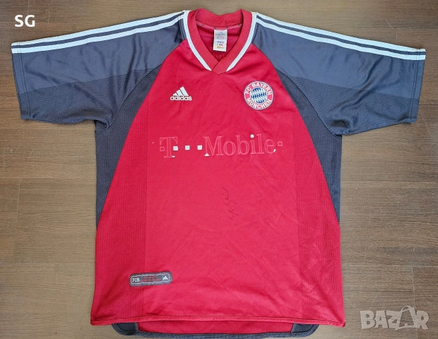 Ретро тениска на Bayern 2002/3г.