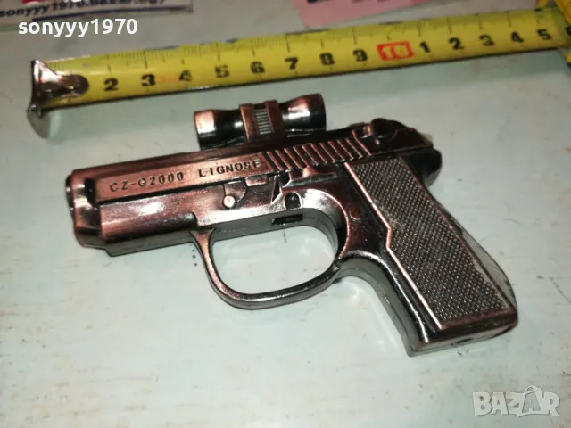 метален пистолет-запалка за колекция 3112241943, снимка 5 - Колекции - 48507536
