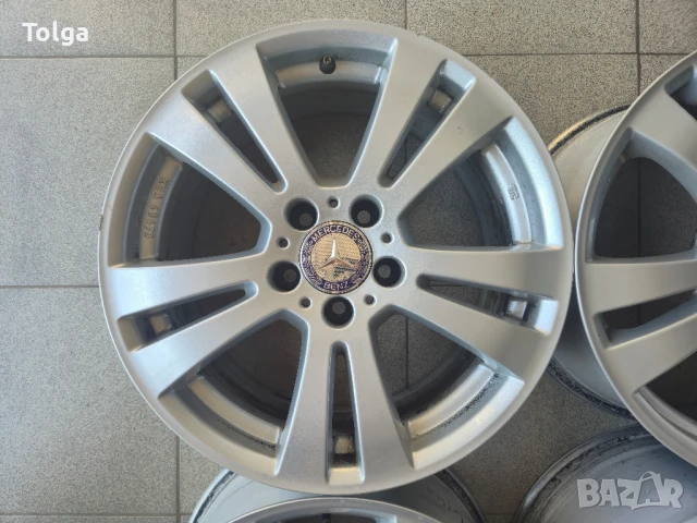 Алуминиеви джанти за Mercedes 17 5x112, снимка 5 - Гуми и джанти - 50845829