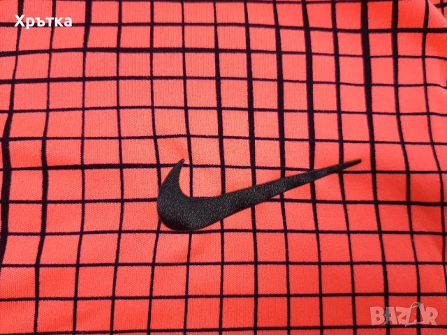 Nike Tennis Court Advantage - Оригинална мъжка тениска с яка р-р S, снимка 6 - Тениски - 53927781