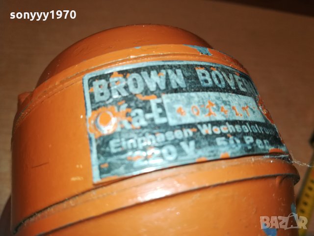 BROWN-BOVERI-марков електромотор/вентилатор 1302211137, снимка 6 - Колекции - 31797020