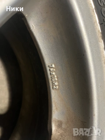 2 бр,195/60/15 momo +2 бр. джанти BORBET 4X114,3 /7X15, снимка 4 - Гуми и джанти - 54115210