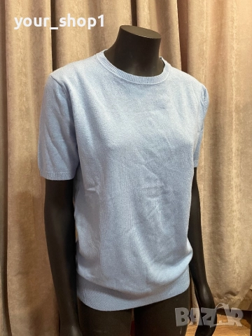 Дамска кашмирена мека блуза тениска Кашмир , снимка 9 - Тениски - 52720105