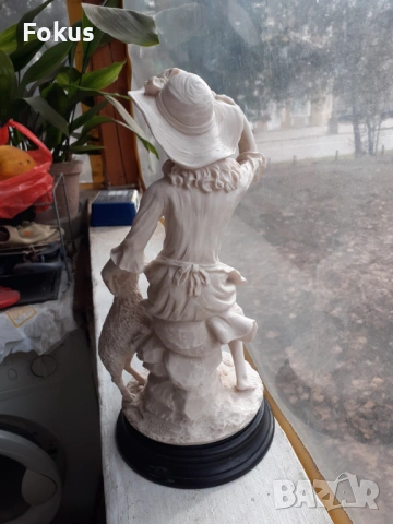 Страхотна голяма статуетка от мраморен прах - Mario Pegoraro, снимка 3 - Антикварни и старинни предмети - 53348177