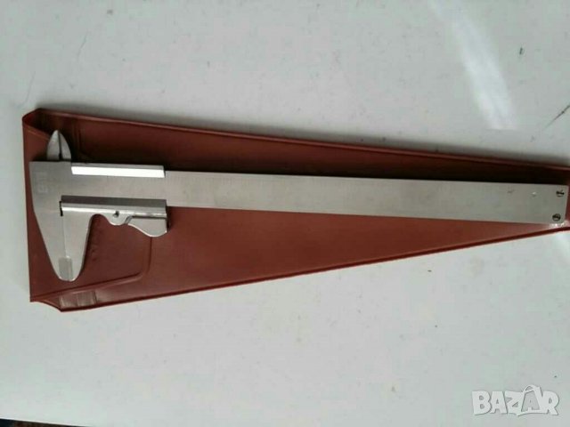 Шублер HELU NOXYD мери едновременно в мм. и инчове