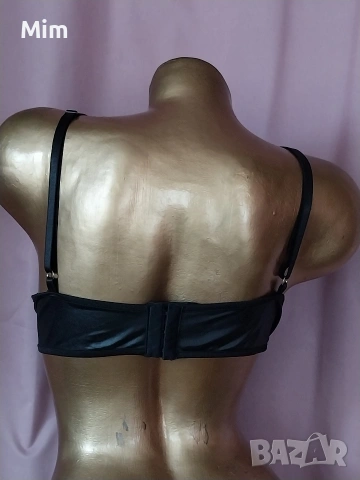4XL Черно ,кожено бюстие/ сутиен/ за едра дама , снимка 6 - Бельо - 53908864