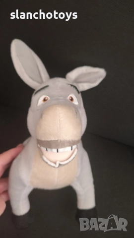 Шрек и Фиона -плюшени/плат играчки,Приказливото Магаре, снимка 12 - Плюшени играчки - 6605010