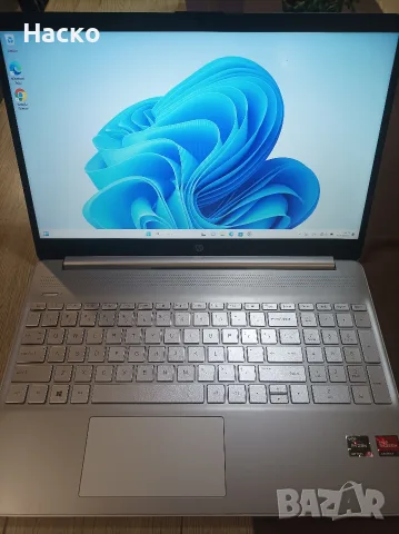 Лаптоп HP tpn-q230, Ryzen 5,16gb ram, 512gb nvme,windows 11 pro