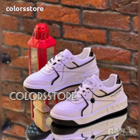 Дамски бели кецове Valentino кодBR- DS57