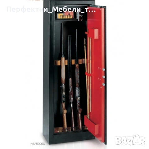 Сейф за 11 пушки Италия,каса за оръжие-11 броя.Лукс каса за 11 пушки