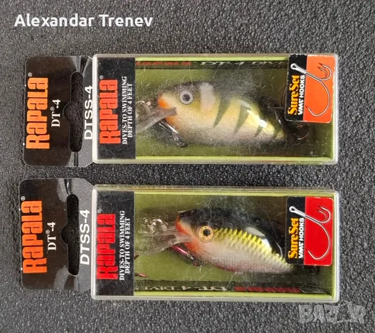 Воблери Rapala-класики, снимка 2 - Такъми - 55838327
