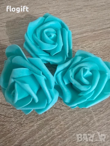 Рози фоам 7см , снимка 16 - Изкуствени цветя - 50749883