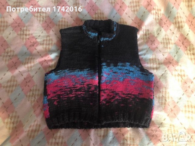 Късо плетено елече, снимка 1