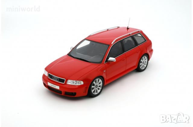 Audi RS4 B5 Avant Kombi 2000 - мащаб 1:18 на Ottomobile моделът е нов в кутия, снимка 6 - Колекции - 44508850