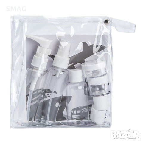 Комплект бутилки за пътуване в чанта – 7 броя_1164012, снимка 2 - Други - 52329191