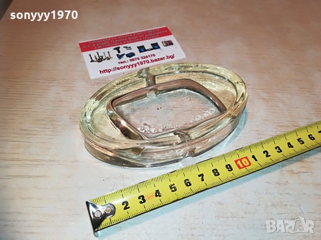 СТЪКЛЕН ПЕПЕЛНИК, снимка 10 - Колекции - 29968320