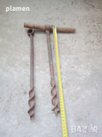 Стар дърводелски свредел 2 броя