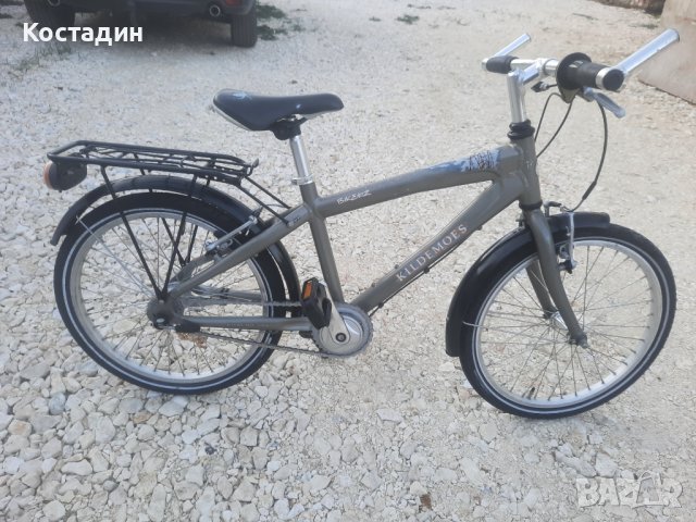 Детски велосипед. Kildemoes  Bikerz.  Алуминиев  20 цола гуми,3 скорости. , снимка 2 - Велосипеди - 42659451