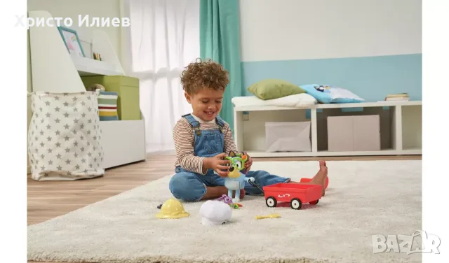 Интерактивна играчка Vtech Bluey Блуи с аксесоари, снимка 5 - Фигурки - 55981238