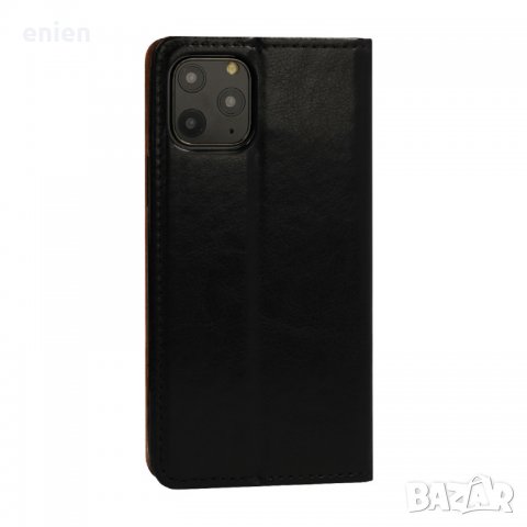 Елегантен кожен калъф тип тефтер за Huawei P30 Lite / естествена кожа, снимка 3 - Калъфи, кейсове - 30584763