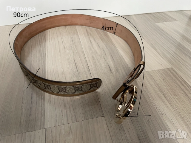 Колан Gucci 90см Оригинал, снимка 10 - Колани - 51888197