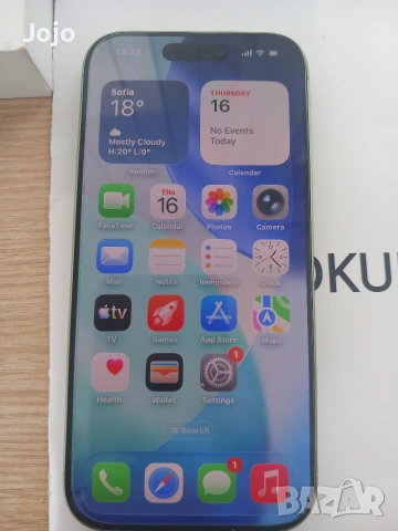 iphone 17 green бартер възможно , снимка 2 - Apple iPhone - 54223278