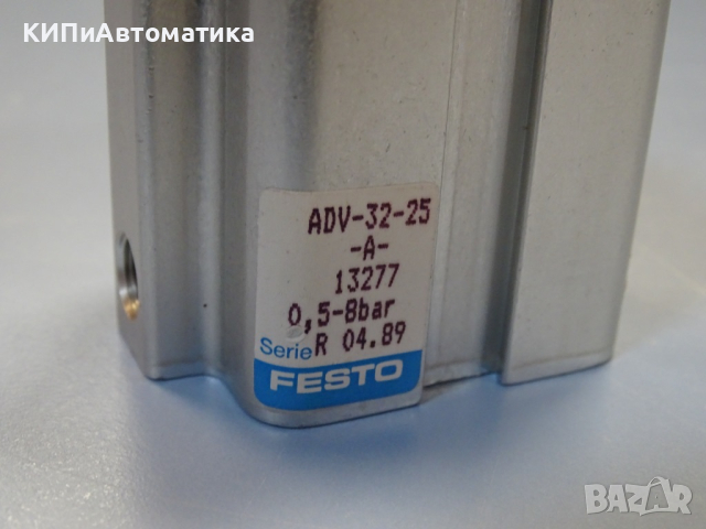 пневматичен цилиндър Festo ADV-32-25-A pneumatic cylinder, снимка 3 - Резервни части за машини - 44601524