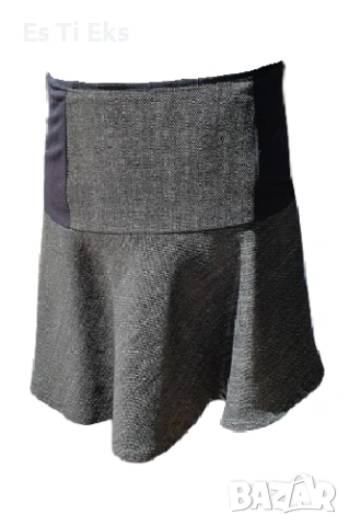 Елегантена пола с разкроена  кройка