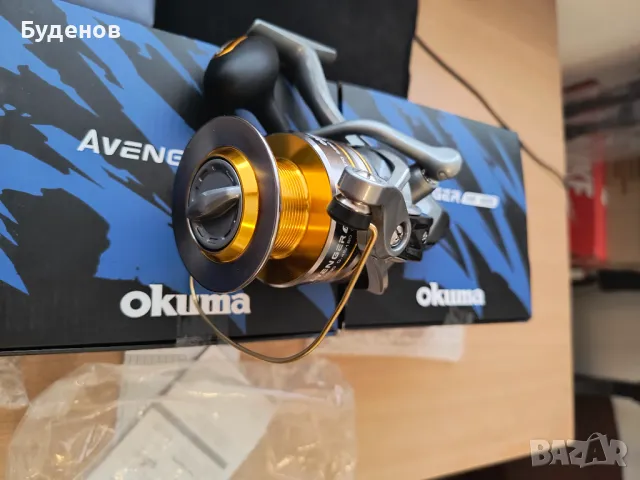 Макара с Двоен Аванс Okuma Avenger ABF 8000 Baitfeeder, снимка 6 - Макари - 48168473