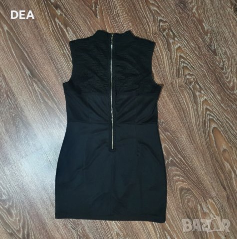 Дамска Черна рокля М-15лв., снимка 2 - Рокли - 39460051