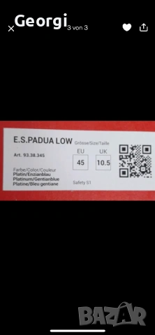 Engelbert Strauss S1 Padua low, снимка 6 - Маратонки - 54191779