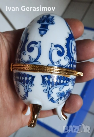 Порцеланово яйце на Фаберже