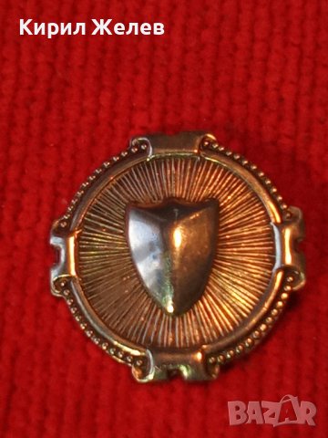 СТАРИННА ВИКТОРИАНСКА СРЕБЪРНА БРОШКА ЗНАЧКА СТЕРЛИНГОВО СРЕБРО 925 АНГЛИЯ с МНОГО МАРКИРОВКИ 36477, снимка 2 - Антикварни и старинни предмети - 39643656