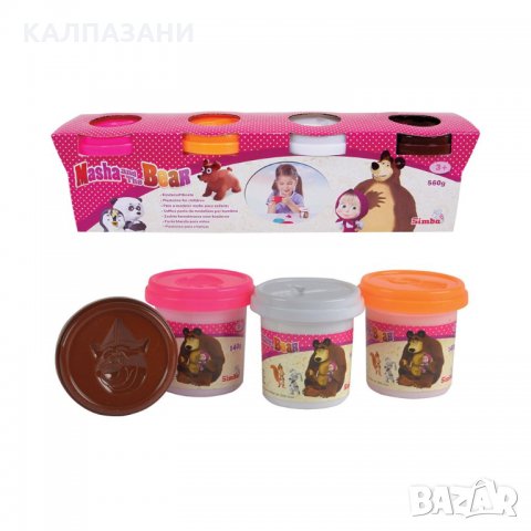 МАША И МЕЧОКА Моделин , снимка 2 - Пластелини, моделини и пясъци - 29881575