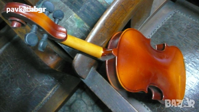 Антикварна стара цигулка, снимка 4 - Антикварни и старинни предмети - 53069087