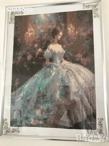 Диамантен гоблен 30х40 см с рамка нов
