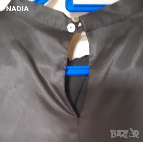Блуза от черен сатен, снимка 3 - Други - 38200649