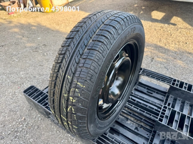 ЧИСТО НОВА Резервна гума+Джанта 15цола 4x108 ET27 за Berlingo,Partner,Combo,C4, снимка 12 - Гуми и джанти - 53882494