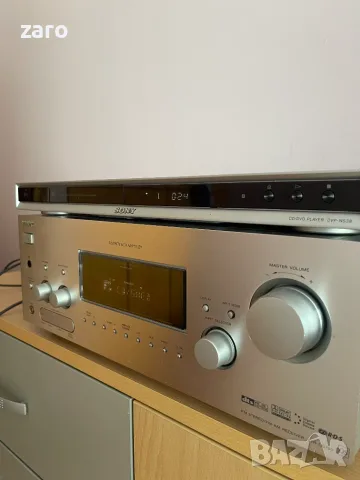 Качествена аудиоуредба Sony – ресийвър и CD/DVD плеър, снимка 2 - Аудиосистеми - 56119127