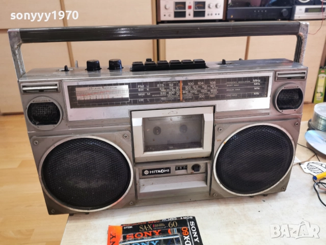 HITACHI TRK-7000E ЗА РЕМОНТ/ЧАСТИ 2912251328, снимка 5 - Радиокасетофони, транзистори - 52927160