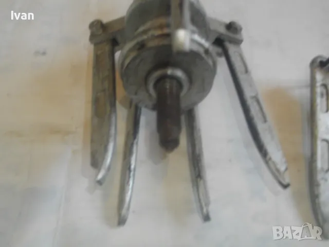 NEXUS СКОБА ЗА ВАДЕНЕ ЧЕРУПКИ ЛАГЕРИ ПЕТРАМЕННА Старо качество масивна с 5 резервни рамена, снимка 12 - Други инструменти - 47876180