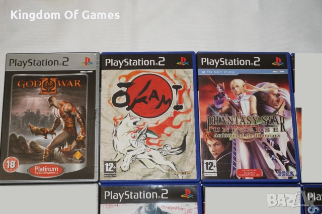 Игри за PS2 God Of War 2/Okami/Phantasy Star Universe/Fahrenheit/Red Faction 1 2/Warhammer/Killzone, снимка 2 - Игри за PlayStation - 51740893