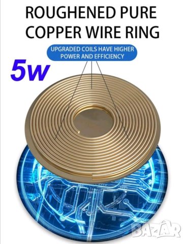 Безжично бързо зарядно iPhone Huawei Honor Samsung Xiaomi, снимка 5 - Apple iPhone - 42405069