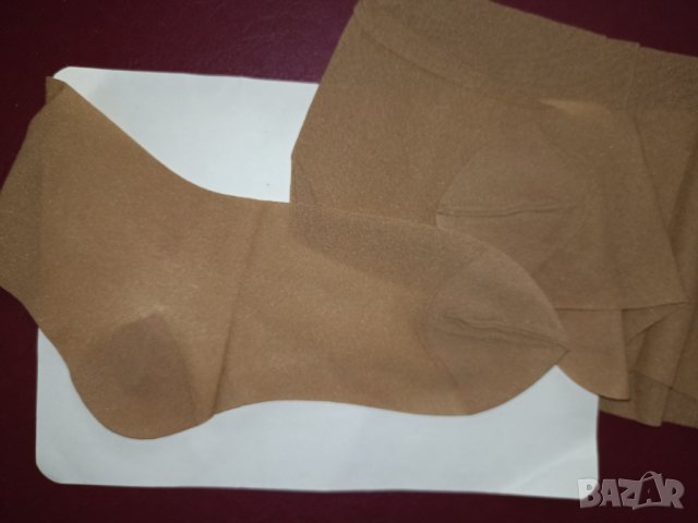 Kunert- 20 DEN- Нови винтидж телесни чорапи за жартиери , снимка 2 - Бельо - 42764361