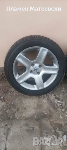 Джанти с гуми за Пежо/Ситроен/4х108х17 ет 31 j 6.5, снимка 2 - Гуми и джанти - 53918704