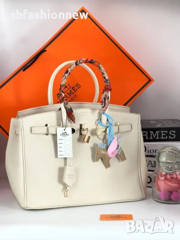 Топ изработка Hermes Birkin кожа 35см, снимка 11 - Чанти - 55959025