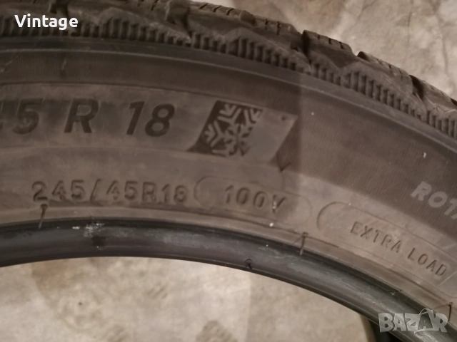 Зимни гуми Michelin Pilot Alpin 5 245/45/18, снимка 4 - Гуми и джанти - 53054768